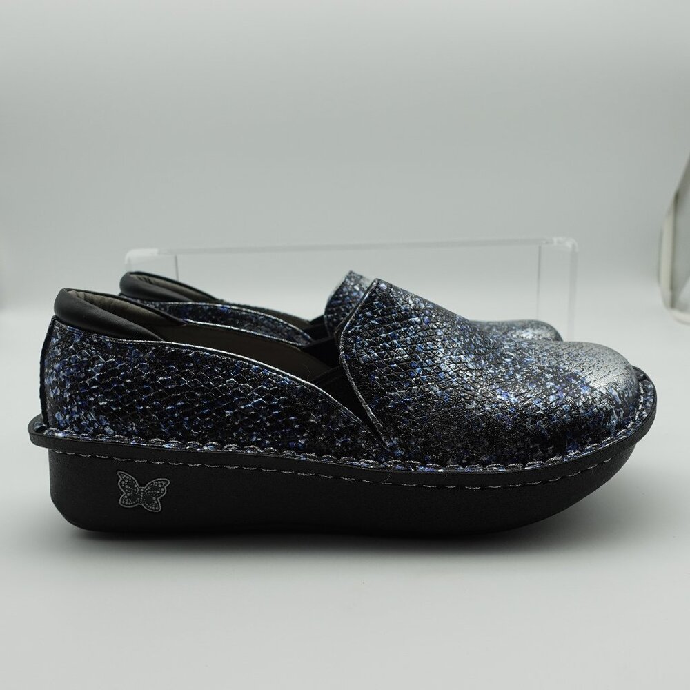 Alegria By PG Lite Clogs Women Size 39 (8.5) Black Slip On comfort Nurse